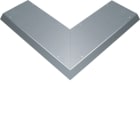 HAGER - Ulkokulma electraplan.AK - AKBA Fe 1P AKU40x250 Zn