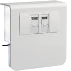 HAGER - Listapistorasia tehalit.SL - SL20080 2xRJ45 Cat6A LVA