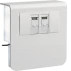 HAGER - Listapistorasia tehalit.SL - SL20080 2xRJ45 Cat6A LVA