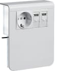 HAGER - Listapistorasia tehalit.SL - SL20115 PR+2xRJ45 Cat6 LVA