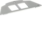 HAGER - Liitinlevy electraplan.VE-EE - 2-os. Keystone 19.3x14.7