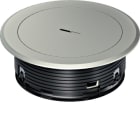 HAGER - Läpivientikaulus electraplan.DB-HB - LARA R02 kaap.p. hopea IP66