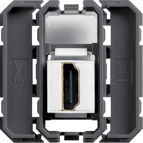 HAGER - Kanava AV-rasia gallery - WXF633 HDMI patch 1/2M