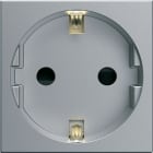 HAGER - Kanavapistorasia gallery - WXF160 1S/16A/250V 2M UKJ ALU