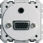 HAGER - Kanava AV-rasia gallery - WXF641 VGA+audio 3.5mm 2M