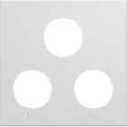 HAGER - Peitelevy - WXD256 TV+R+SAT 2M LVA