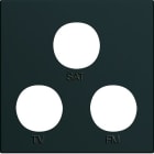 HAGER - Peitelevy gallery - WXD256 TV+R+SAT 2M MUS