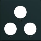 HAGER - Peitelevy gallery - WXD256 TV+R+SAT 2M MUS