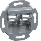 HAGER - Kanavadatarasia Ecoline - GMDM102 2xRJ45 Keystone/AMP