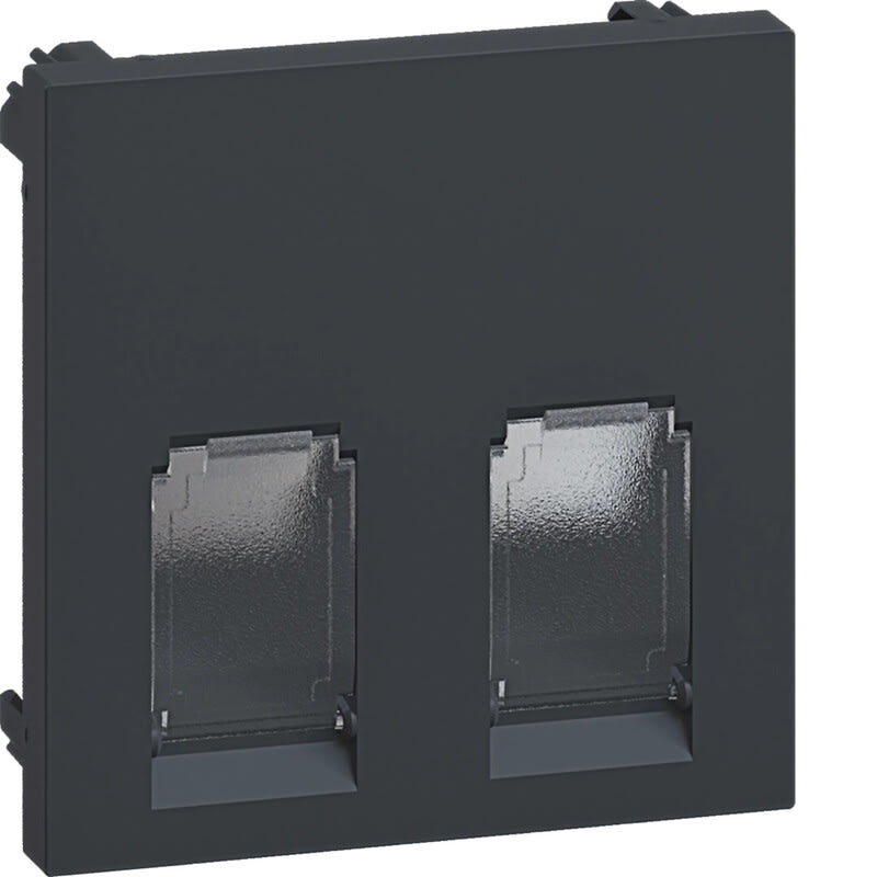 HAGER - Kanavakeskiölevy Ecoline - GZDM2 2-os GMDM1xx pölys. MUS