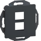 HAGER - Kanava AV-rasia Ecoline - GSETMM102 2-os. Keystone MUS