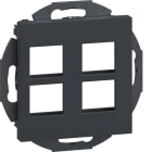 HAGER - Kanava AV-rasia Ecoline - GSETMM104 4-os. Keystone MUS