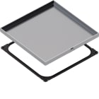 HAGER - Lattiarasian kansi electraplan.VE-EE - EKQ122 RST 243x243 umpi 15mm