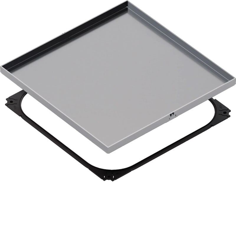 HAGER - Lattiarasian kansi electraplan.VE-EE - EKQ162 RST 243x243 umpi 15mm