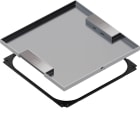 HAGER - Lattiarasian kansi electraplan.VE-EE - EKQ162 RST 243x243 KL 15mm