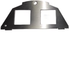 HAGER - Liitinlevy - 2-os. Actassi 17,2 x 18,3