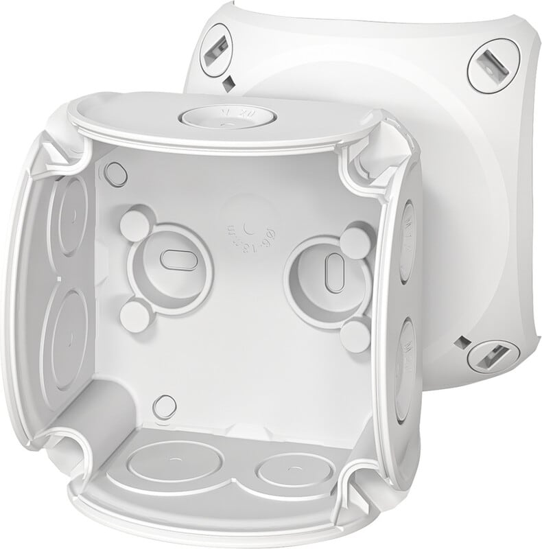 HENSEL - Jakorasia - DK 0100 G IP66 Harmaa PP-HF