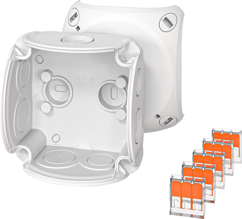 HENSEL - Jakorasia - DK 0102 W IP66 Wago 221-413