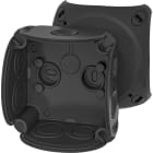 HENSEL - Jakorasia - DK 0100 B IP66 Musta PP-HF