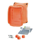 HENSEL - Palonkestävä jakorasia E90 ora - FK 1610 10mm2 IP65/66