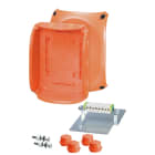 HENSEL - Palonkestävä jakorasia E90 ora - FK 1608 10x1,5mm2 IP65/66