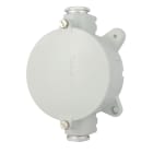 SELCAST - JAKORASIA 2,5mm2 IP67 2xPK16 - 1604/2 80mm pyöreä / Harmaa