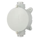 SELCAST - JAKORASIA 2,5mm2 IP67 2xPK16 - 1604/2 80mm pyöreä / Harmaa