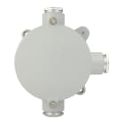 SELCAST - JAKORASIA 2,5mm2 IP67 3xPK16 - 1604/4 80mm pyöreä / Harmaa