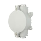 SELCAST - JAKORASIA 2,5mm2 IP67 4xPK16 - 1604/10 80mm pyöreä / Harmaa