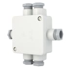 SELCAST - JAKORASIA 2.5mm2 IP67 6xPK16 - 311 111 / Harmaa