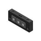 ICOTEK - Läpivientimoduuli - KEL E3 MODUULIRUNKO