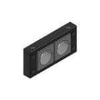 ICOTEK - Läpivientimoduuli - KEL-ER 16/2 MODUULIRUNKO