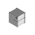 ICOTEK - Läpivientimoduuli - KT 3 3-4 MM TIIVISTE HARMAA