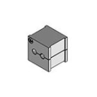 ICOTEK - Läpivientimoduuli - KT 2/4 2x4 MM TIIVISTE HARMAA
