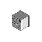 ICOTEK - Läpivientimoduuli - KT 2/8 2x8 MM TIIVISTE HARMAA