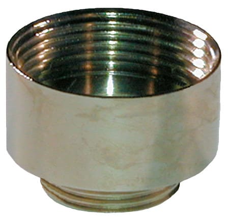 WISKA - Laajennusnipp.metalli kuusio - MEM M32/40 / Metri