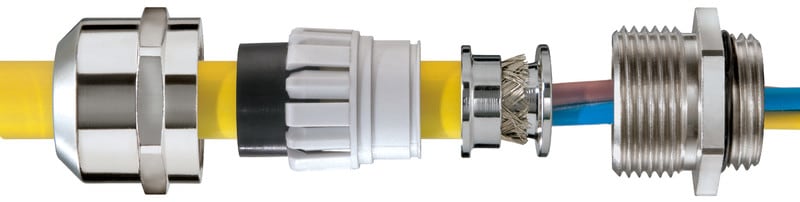 WISKA - Holkkitiiv.vedonp.metalli EMC - EMSKV M16 EMV-Z / Metri