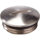 WISKA - Sulkutulppa metalli IP68 - EMVS-ORD M16 tiivisterenkaalla