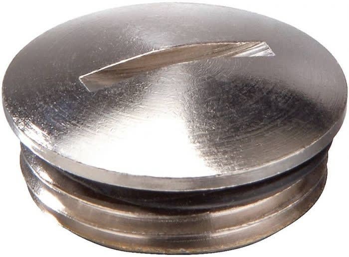 WISKA - Sulkutulppa metalli IP68 - EMVS-ORD M20 tiivisterenkaalla