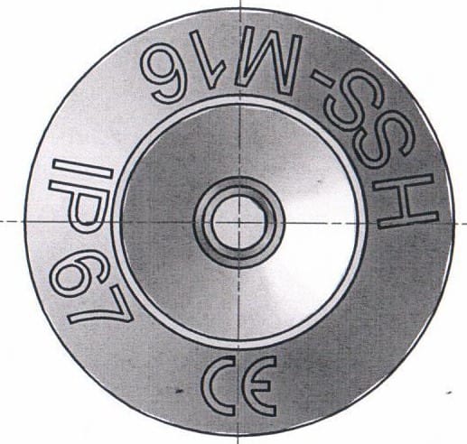 HT HIGH TECH POLYMERS - Läpivienti - HSS-M16 V0
