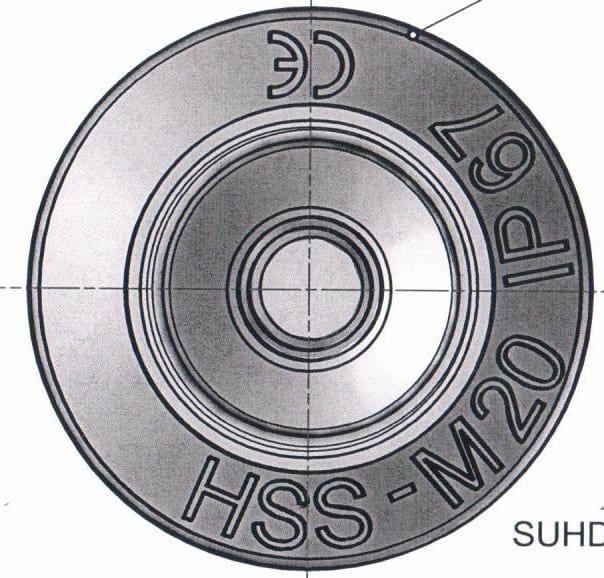 HT HIGH TECH POLYMERS - Läpivienti - HSS-M20 V0