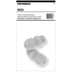 NORWESCO - Holkkitiiviste muovi - M20 / Ø10-14mm IP68 2-pakkaus