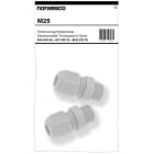 NORWESCO - Holkkitiiviste muovi - M25 / Ø6-12mm IP68 2-pakkaus