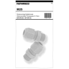 NORWESCO - Holkkitiiviste muovi - M25 / Ø11-17mm IP68 2-pakkaus