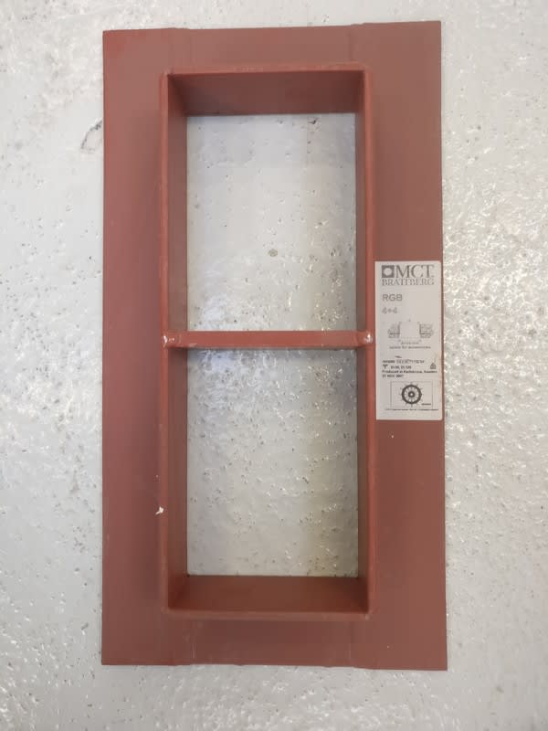 BRADBERG TIIVISTYSTARVIKKEET - Läpivientikehys - RGB-4+4