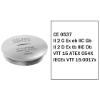 OUNEVA - Sulkutulppa ATEX - IECEx/Atex Sulkutulppa M63