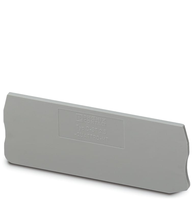 PHOENIX CONTACT - Päätylevy - D-ST 2,5-QUATTRO-MT