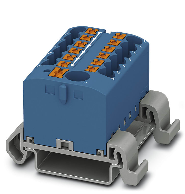 PHOENIX CONTACT - Potentiaalinjakoliitin push-in - 3273222 PTFIX 6/12X2,5-NS35 BU