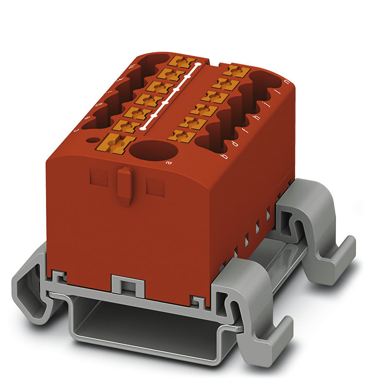 PHOENIX CONTACT - Potentiaalinjakoliitin push-in - 3273224 PTFIX 6/12X2,5-NS35 RD