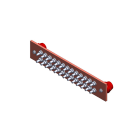 UTU - Potentiaalitasauskisko - MEB100-26 10x100x510 26 reikää